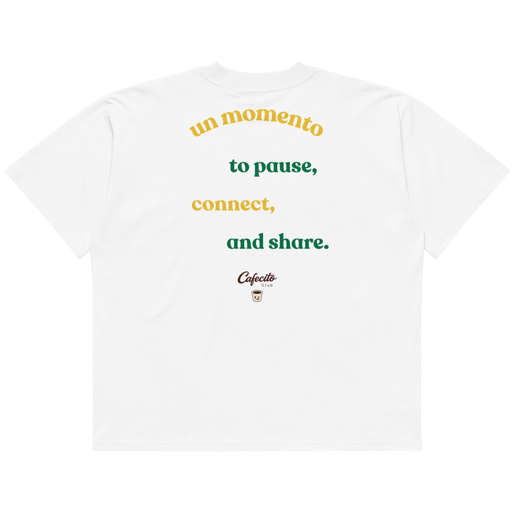 El Cafecito Ritual Oversized Tee