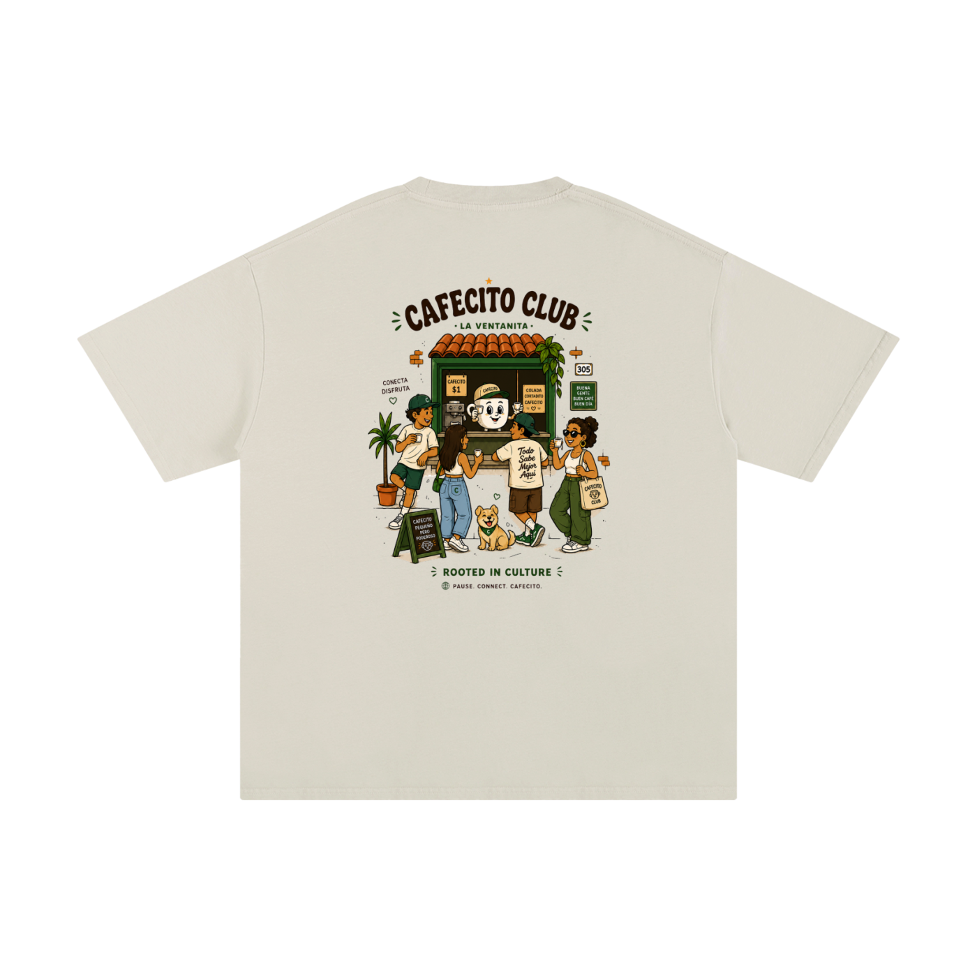 cafecito,coffee,latino,hispanic,tshirt,shirt,tee,cafe,ventanita