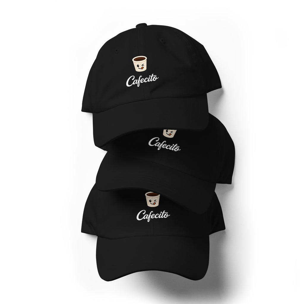 three cafecito hats