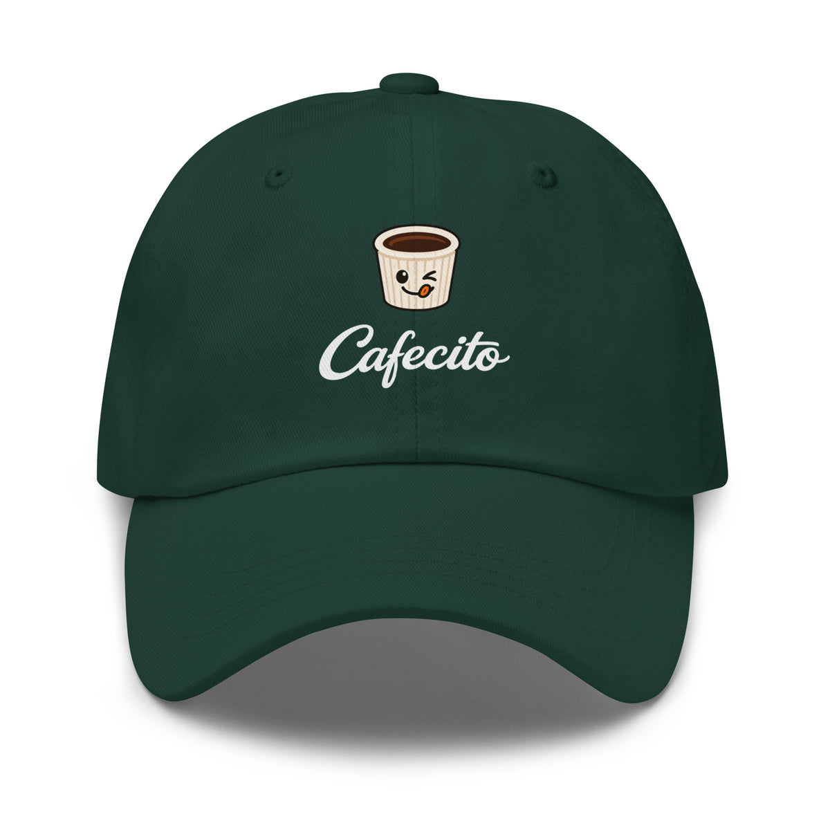 Green coffee baseball cap