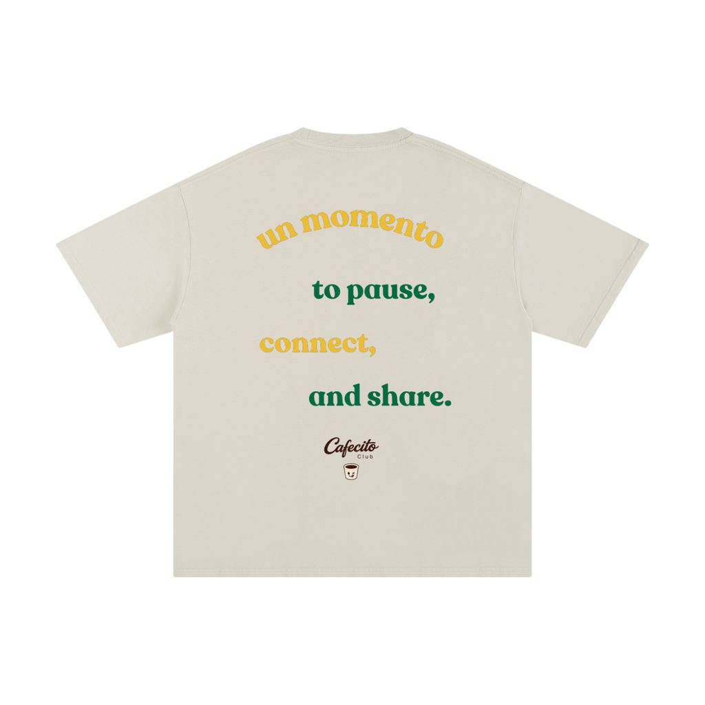Beige Coffee shop shirt cafecito ritual